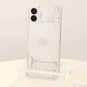【中古】Nothing 〔展示品〕 Phone(2) 256GB ホワイト A10400033 SIMフリー 【349-ud】
