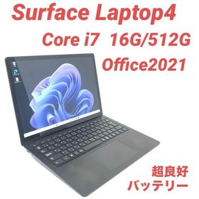 サーフェス(Surface)の【超美品】 Surface Laptop4 i7 16G/256G Office(ノートPC)