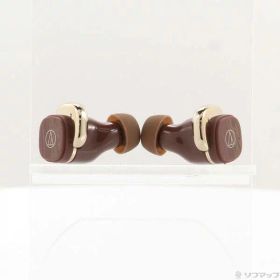 【中古】audio-technica(オーディオテクニカ) 〔展示品〕 ATH-SQ1TW2 BW アンバーブラウン 【269-ud】
