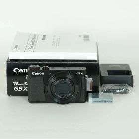 [美品 | 注意事項あり] Canon PowerShot G9X Mark II ブラック | コンパクトデジタルカメラ