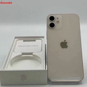 【中古】iPhone12 mini 128GB ホワイト MGDM3J/A SoftBank版SIMフリー