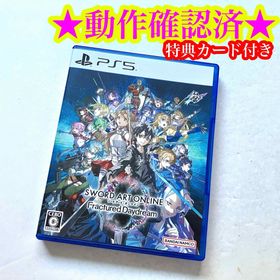 【カード付き】PS5 ソードアート・オンライン フラクチュアード デイドリーム(家庭用ゲームソフト)