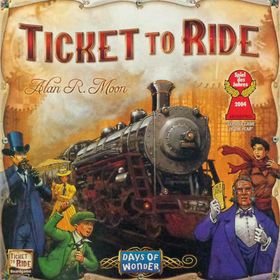 チケット・トゥ・ライド 英語版 (Ticket to Ride)（日本語訳付き） ボードゲーム