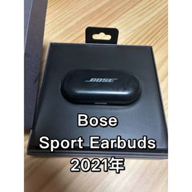 ボーズ(BOSE)のBose Sport Earbuds ワイヤレス イヤホン 2021年 ブラック(ヘッドフォン/イヤフォン)