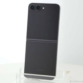 〔中古〕SAMSUNG(サムスン) Galaxy Z Flip6 256GB クラフテッドブラック SM-F741Q SIMフリー〔344-ud〕