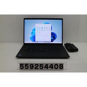 ノートパソコン Lenovo ThinkPad P1 Gen4 Xeon W-11855M 3.2GHz/32GB/512GB/WQUXGA タッチパネル/Win11/NVIDIA RTX A2000 Laptop GPU