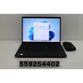 ノートパソコン Lenovo ThinkPad P1 Gen4 Xeon W-11855M 3.2GHz/32GB/512GB/WQUXGA タッチパネル/Win11/NVIDIA RTX A2000 Laptop GPU