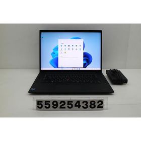 ノートパソコン Lenovo ThinkPad P1 Gen4 Xeon W-11855M 3.2GHz/32GB/512GB/WQUXGA タッチパネル/Win11/NVIDIA RTX A2000 Laptop GPU
