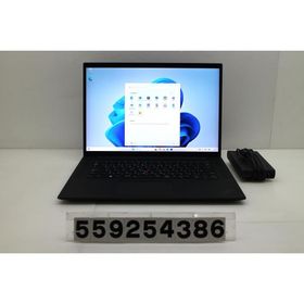 ノートパソコン Lenovo ThinkPad P1 Gen4 Xeon W-11855M 3.2GHz/32GB/512GB/WQUXGA タッチパネル/Win11/NVIDIA RTX A2000 Laptop GPU