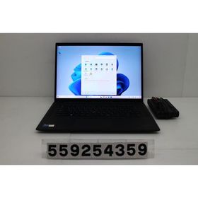 ノートパソコン Lenovo ThinkPad P1 Gen4 Xeon W-11855M 3.2GHz/32GB/512GB/WQUXGA タッチパネル/Win11/NVIDIA RTX A2000 Laptop GPU