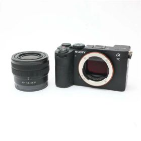 【中古】 《良品》 SONY α7C II ズームレンズキット ILCE-7CM2L B ブラック [ デジタルカメラ ]