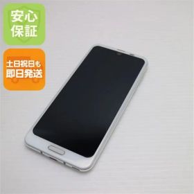 美品 SHV42 AQUOS R2 ホワイト スマホ 即日発送 スマホ 白ロム au SHARP 土日祝発送OK 01000