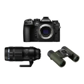 OMデジタルソリューションズ OM-1 Mark II 100-400mm IIキット BLK ミラーレス一眼カメラ OM SYSTEM 超望遠レンズキット
