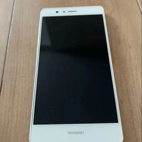 HUAWEI p9 liteホワイト スマートフォン本体【ジャンク品】