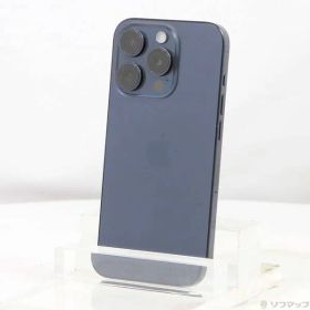 ソフマップ 〔中古品〕 iPhone15 Pro 256GB ブルーチタニウム MTUG3J／A SIMフリー【269】