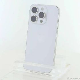 ソフマップ 〔中古品〕 iPhone15 Pro 512GB ホワイトチタニウム MTUJ3J／A SIMフリー【344】