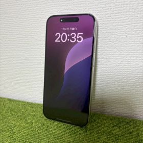 【中古品/送料無料】Apple/アップル iPhone15pro 256GB アイフォン SIMフリー 87％ ホワイトチタニウム 6.1インチ USB-C 2023年モデル 本体のみ /D3537