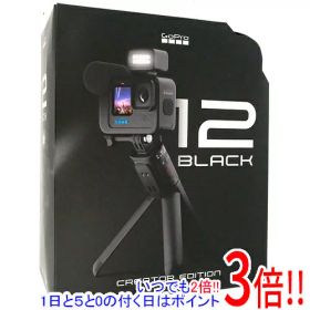 【1日と5.0のつく日、18日はポイント3倍！】GoPro ウェアラブルカメラ HERO12 BLACK Creator Edition CHDFB-121-JP