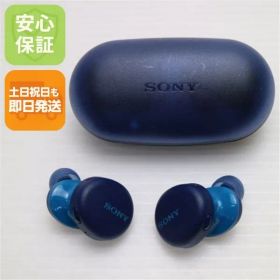 超美品 WF-XB700 EXTRA BASS ブルー ワイヤレスイヤホン SONY 土日祝発送OK 02000