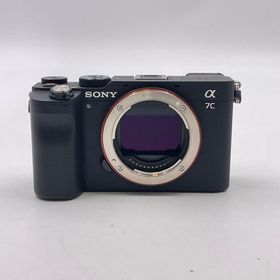 【全額返金保証】【最速発送】Sony デジタル一眼 α7C ILCE-7C ボディ ブラック 美品 動作確認済