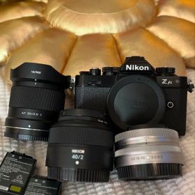 Nikon Zfc ブラック + レンズ3本 美品セット