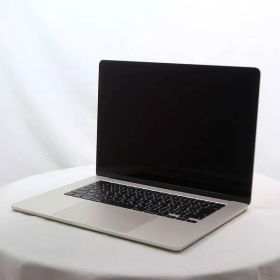 ソフマップ 〔中古品〕 MacBook Air 15.3-inch Early-2024 MRYT3J／A Apple M3 8コアCPU_10コアGPU 8GB SSD512GB スターライト 〔15.7 Sequoia〕【262】