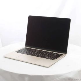 ソフマップ 〔中古品〕 MacBook Air 13.6-inch Late-2024 MC8J4J／A Apple M3 8コアCPU_8コアGPU 16GB SSD256GB スターライト 〔15.7 Sequoia〕【262】