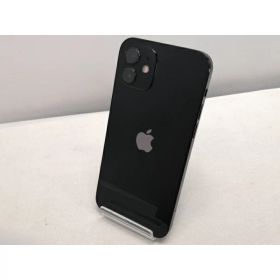 【中古】Apple docomo 【SIMロック解除済み】 iPhone 12 64GB ブラック MGHN3J/A【仙台駅東口】保証期間1ヶ月【ランクC】