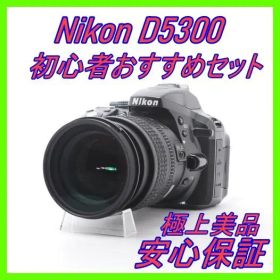 一眼レフ Nikon D5300 高画質Wi-Fi✨標準ズーム付