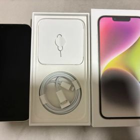 【美品】iPhone14 128GB 充電ケーブル付