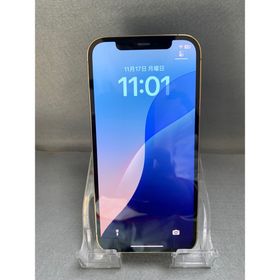 アップル(Apple)の美品 国内版 SIMフリー iPhone12 Pro 128GB ゴールド色(スマートフォン本体)