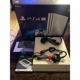 ソニー(SONY)のPS4 Pro 1TB SSD換装済み（Crucial MX500）動作確認済み(家庭用ゲーム機本体)