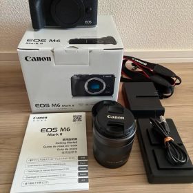 Canon EOS M6 Mark II レンズ、付属品セット