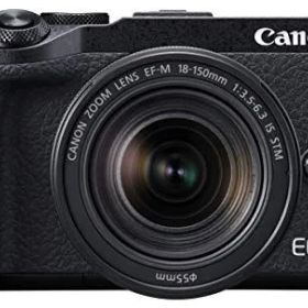 【中古】Canon ミラーレス一眼カメラ EOS M6 Mark II EF-M18-150 IS STM レンズキット ブラック EOSM6MK2BK-18150ISSTM