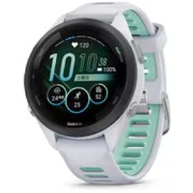 ガーミン GARMIN Forerunner 265S Music （フォアランナー 265S ミュージック） White（ホワイト） 42mm シリコンバンド Suica対応 ランニングGPSウォッチ 010-02810-44
