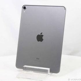 〔中古〕Apple(アップル) iPad Pro 11インチ 64GB スペースグレイ MTXN2J／A Wi-Fi〔371-ud〕