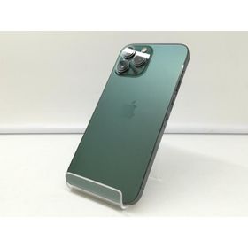 【中古】【赤ロム保証あり】Apple au 【SIMフリー】 iPhone 13 Pro Max 256GB アルパイングリーン MNCV3J/A【札幌】保証期間１週間【ランクC】