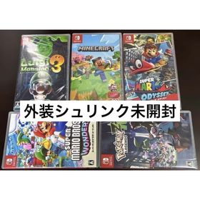 Switch 5本 ポケモンZA マイクラ オデッセイ ルイマン３ ワンダー(家庭用ゲームソフト)