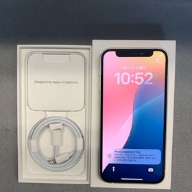 美品 国内版 SIMフリー iPhone12 mini 64GB ホワイト色