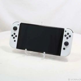 【中古】Nintendo(任天堂) Nintendo Switch 有機ELモデル Joy-Con(L)／(R) ホワイト 【344-ud】
