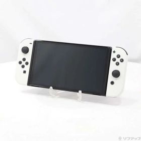 【中古】Nintendo(任天堂) Nintendo Switch 有機ELモデル Joy-Con(L)／(R) ホワイト 【344-ud】