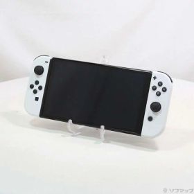 【中古】Nintendo(任天堂) Nintendo Switch 有機ELモデル Joy-Con(L)／(R) ホワイト 【344-ud】