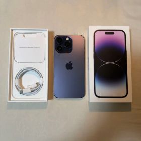 Apple iPhone 14 Pro ディープパープル 本体