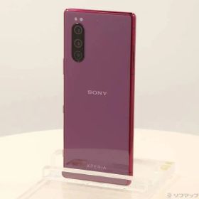 ソフマップ 〔中古品〕 Xperia 5 64GB レッド SOV41 auロック解除SIMフリー【352】