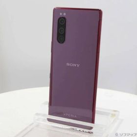 ソフマップ 〔中古品〕 Xperia 5 64GB レッド SOV41 auロック解除SIMフリー【196】