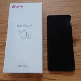 SONY Xperia 10 Ⅱ 本体 docomo SO-41A ブラック