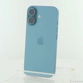 ソフマップ 〔中古品〕 iPhone16 256GB ティール MYE13J／A SIMフリー【344】