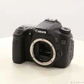 【中古】Canon(キヤノン) EOS 70D W (2020万画素／SDXC) 【344-ud】