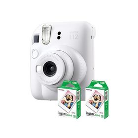 フジ INSTAX mini 12 クレイホワイト ウインターセット