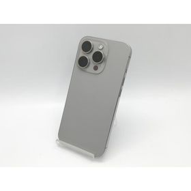 【中古】Apple 海外版 【SIMフリー】 iPhone 15 Pro 512GB ナチュラルチタニウム【鹿児島中町】保証期間１ヶ月【ランクC】